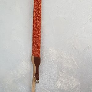orange and brown belt
